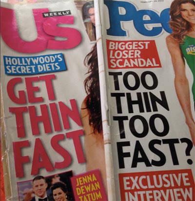 Get Thin! But not too fast!